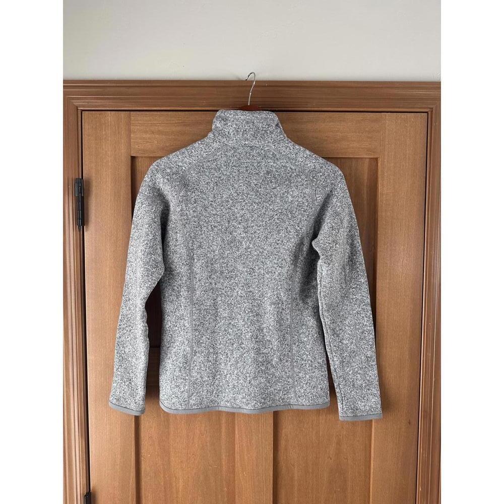 Patagonia Better Sweater 1/4-Zip Fleece Sweatshirt Gray Women’s size Small - Picture 6 of 12